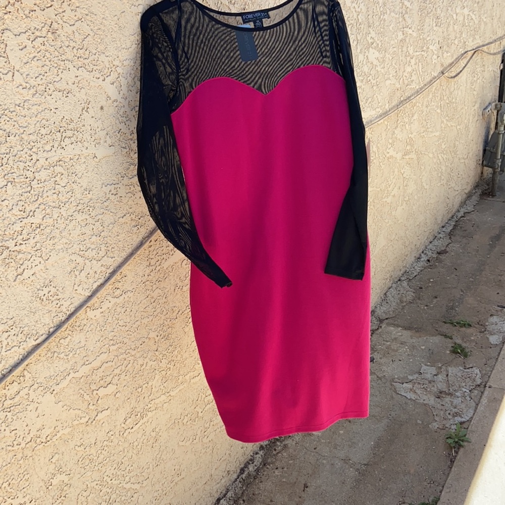 Magenta body con dress💖